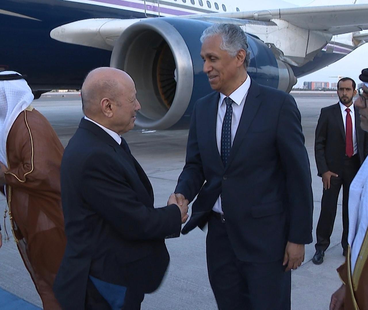 PRESIDENT OF THE LEADERSHIP COUNCIL ARRIVES IN ABU DHABI ON AN OFFICIAL VISIT TO THE UAE