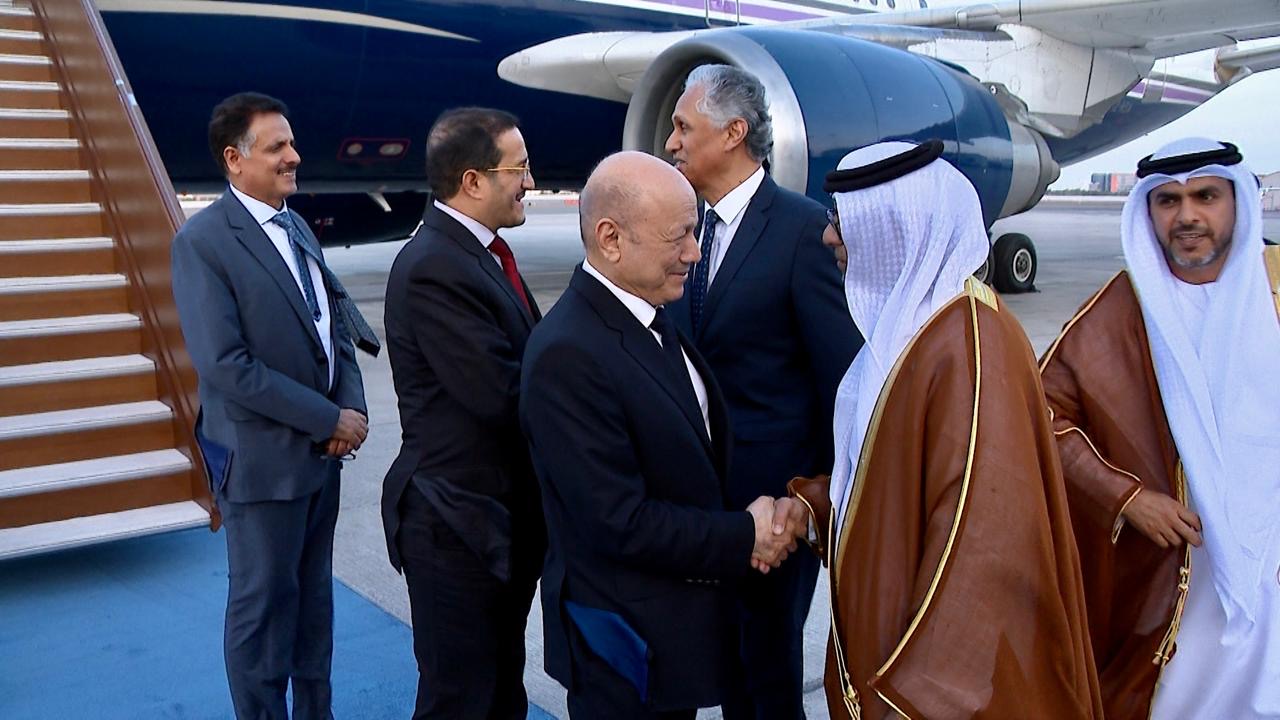 PRESIDENT OF THE LEADERSHIP COUNCIL ARRIVES IN ABU DHABI ON AN OFFICIAL VISIT TO THE UAE