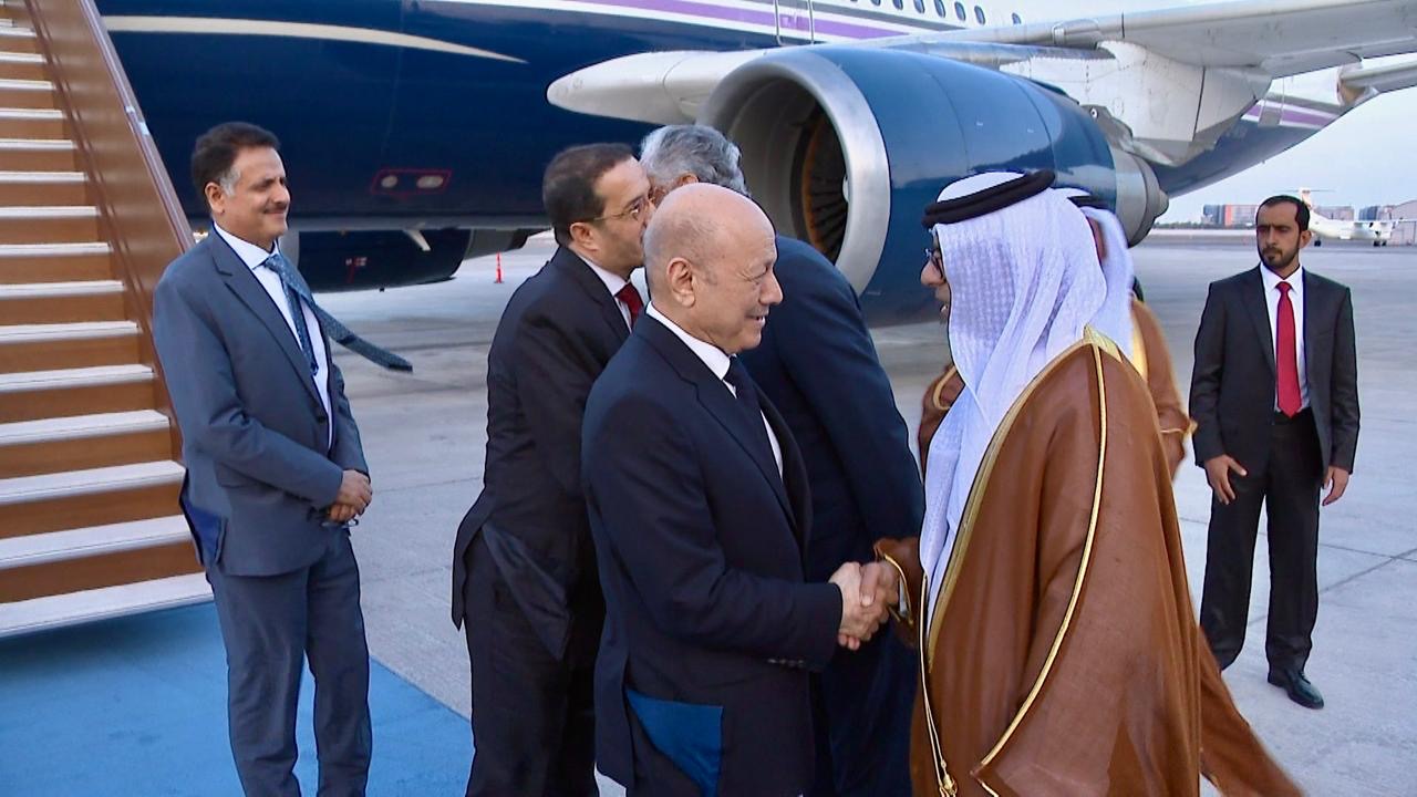 PRESIDENT OF THE LEADERSHIP COUNCIL ARRIVES IN ABU DHABI ON AN OFFICIAL VISIT TO THE UAE