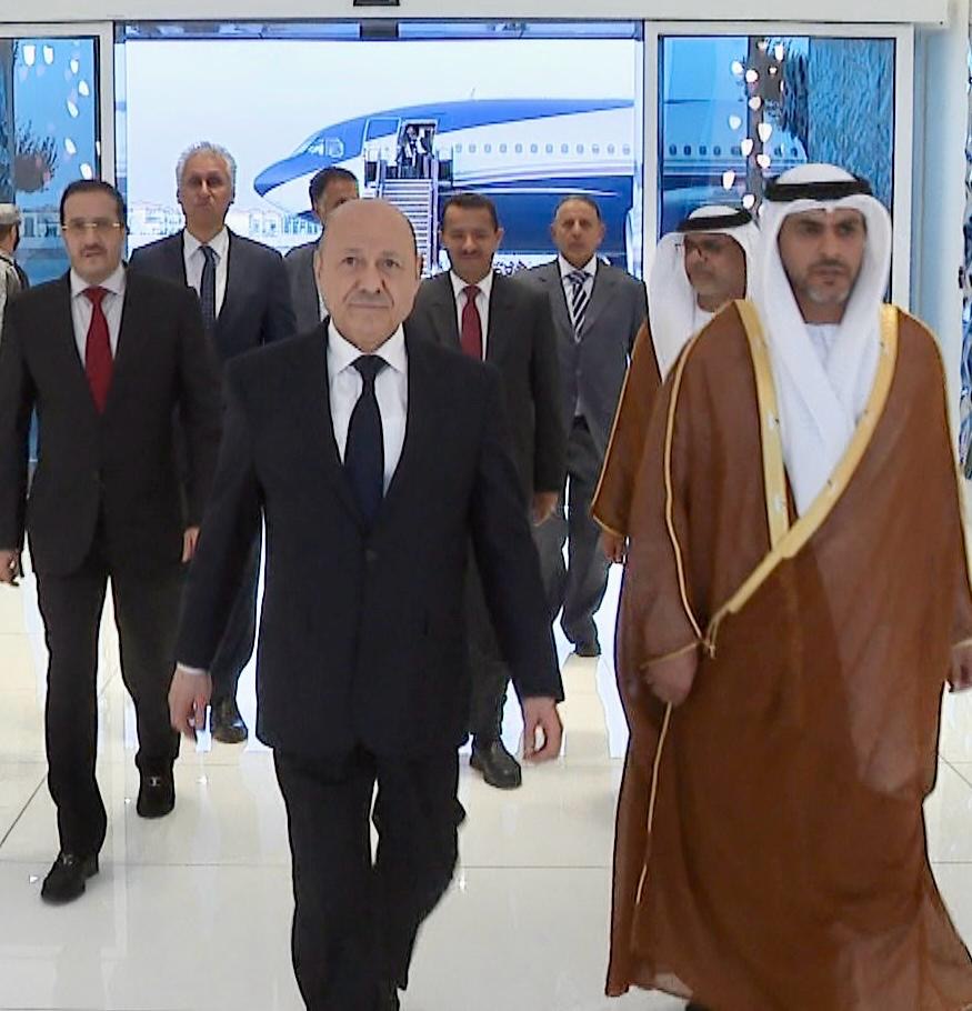 PRESIDENT OF THE LEADERSHIP COUNCIL ARRIVES IN ABU DHABI ON AN OFFICIAL VISIT TO THE UAE