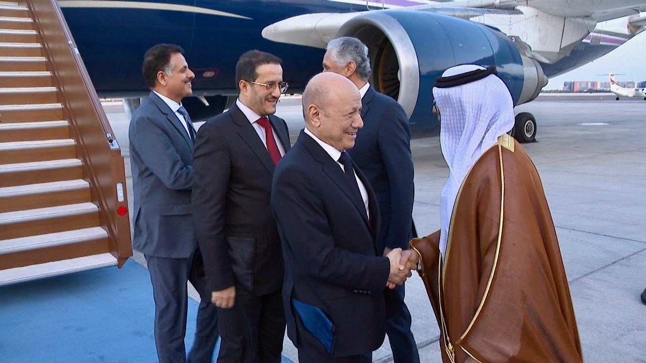 PRESIDENT OF THE LEADERSHIP COUNCIL ARRIVES IN ABU DHABI ON AN OFFICIAL VISIT TO THE UAE