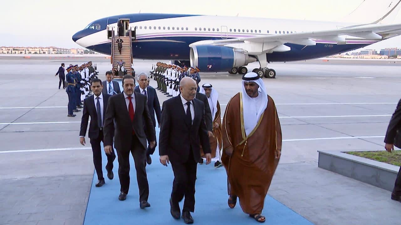 PRESIDENT OF THE LEADERSHIP COUNCIL ARRIVES IN ABU DHABI ON AN OFFICIAL VISIT TO THE UAE