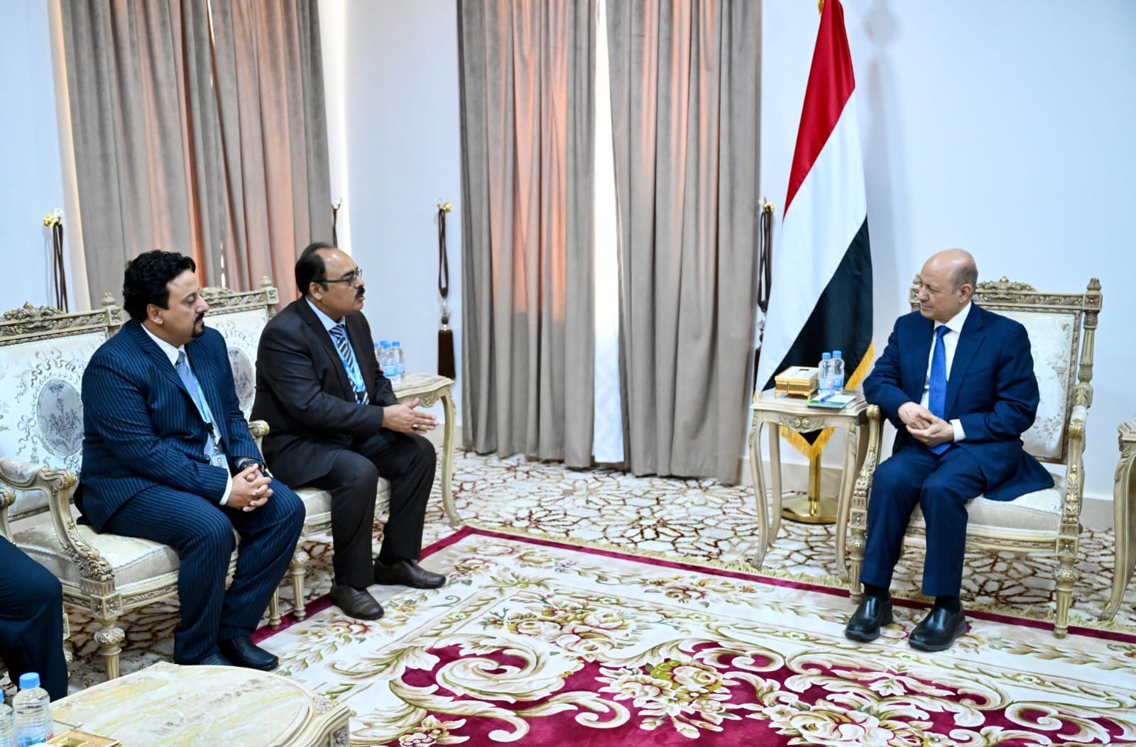 PRESIDENT AL-ALIMI MEETS WITH UNOPS’S DELEGATION