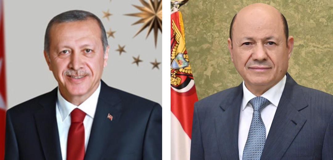 President Al-Alimi Congratulates Türkiye's President on Victory Day