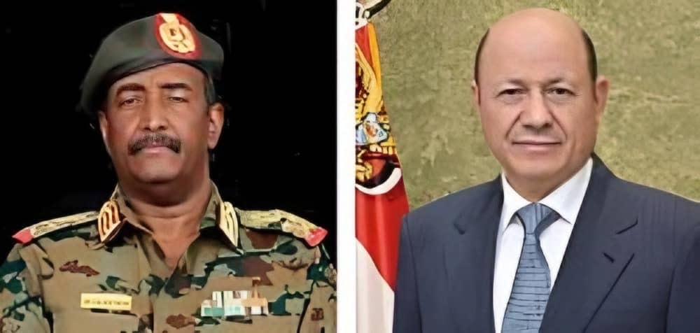 رئيس مجلس القيادة يعزي الرئيس السوداني بضحايا الانزلاق الأرضي