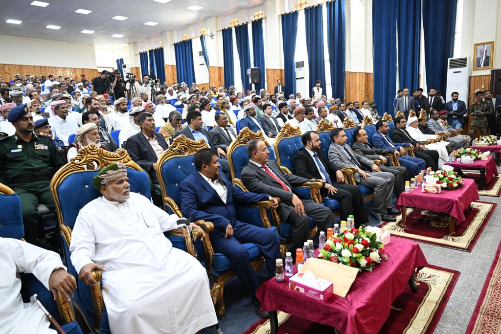  لقاء فخامة الرئيس مع قيادات وأبناء محافظة المهرة 17 أغسطس 2023