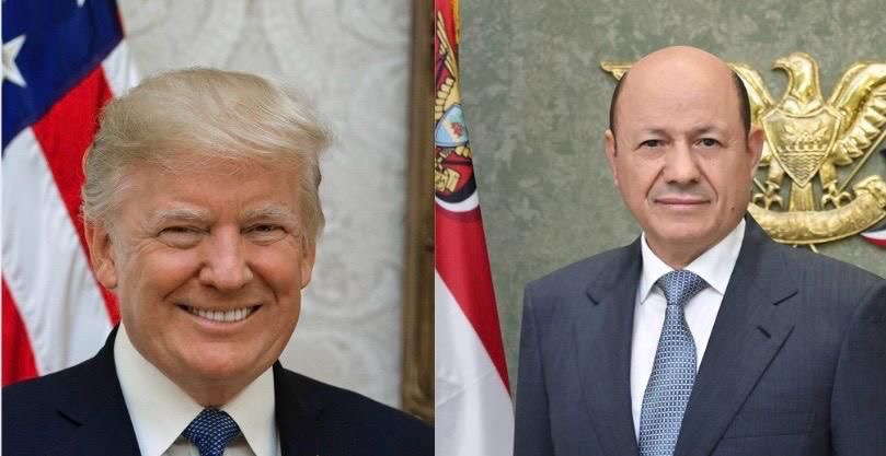 رئيس مجلس القيادة يتلقى برقية تهنئة من الرئيس الامريكي بمناسبة العيد الوطني 22 مايو