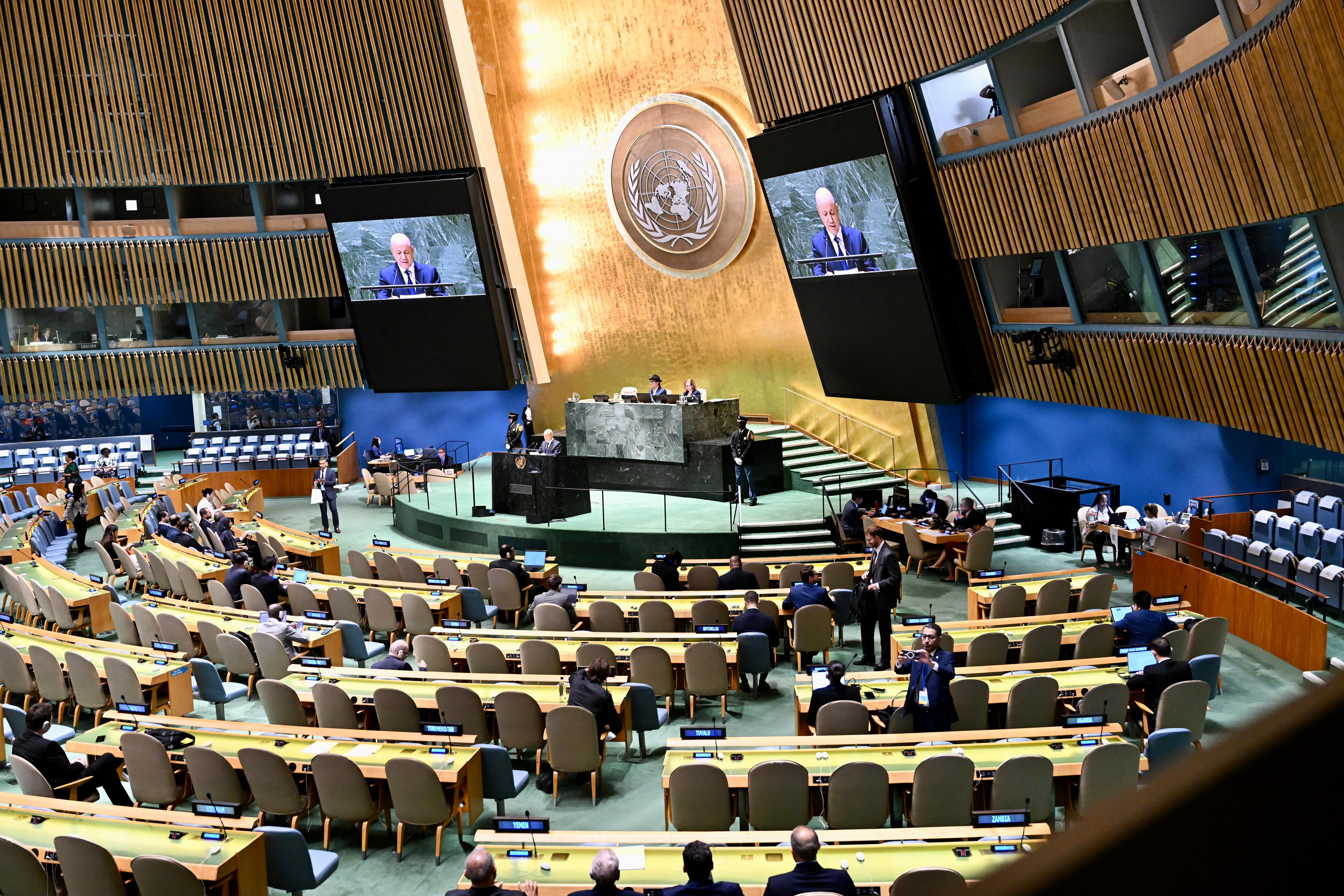 كلمة فخامة الرئيس في الدورة ال78 للجمعية العامة للأمم المتحدة 21 سبتمبر 2023