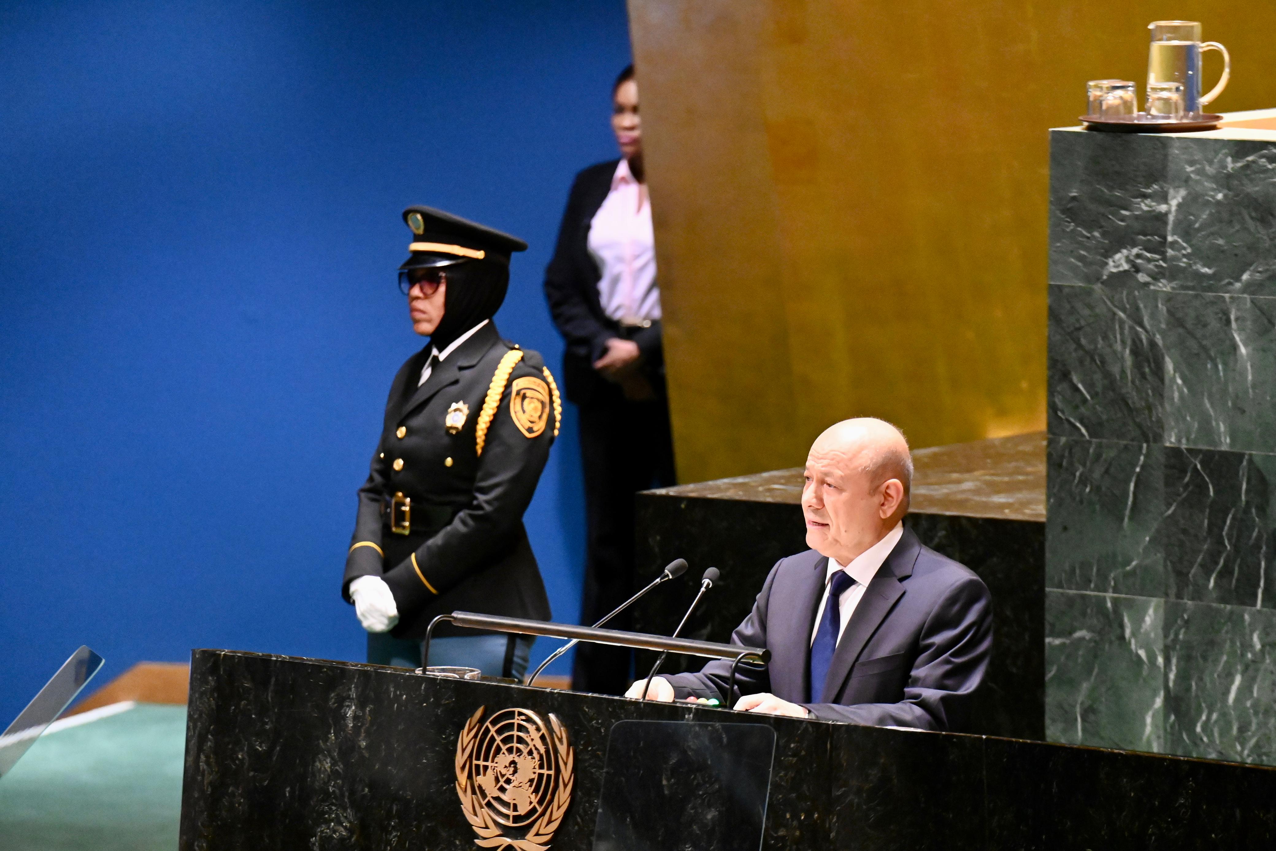 كلمة فخامة الرئيس أمام الدورة ال 78 للجمعية العامة للأمم  المتحدة 21 سبتمبر 2023