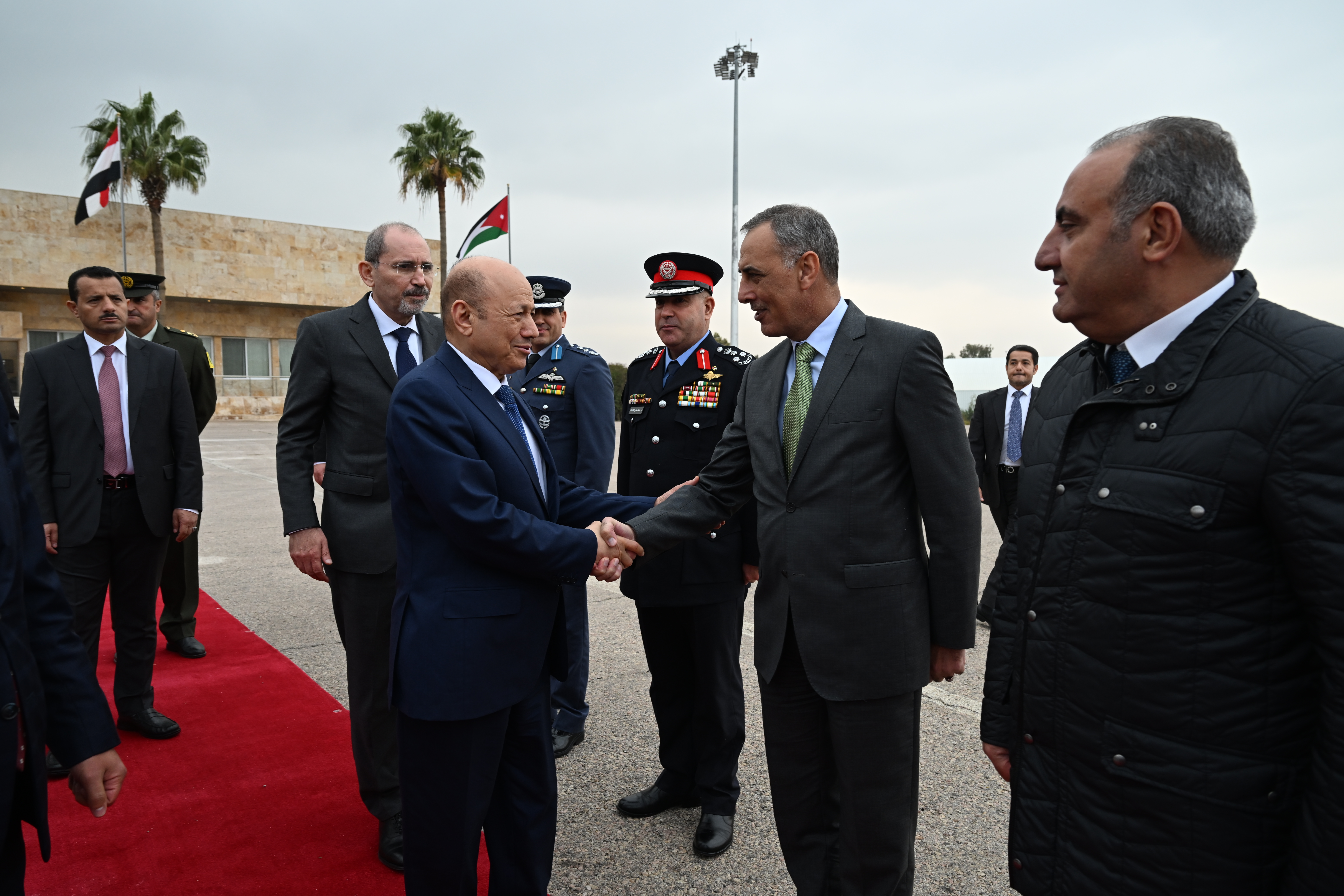 مغادرة فخامة الرئيس رشاد العليمي الأردن 29 نوفمبر 2022