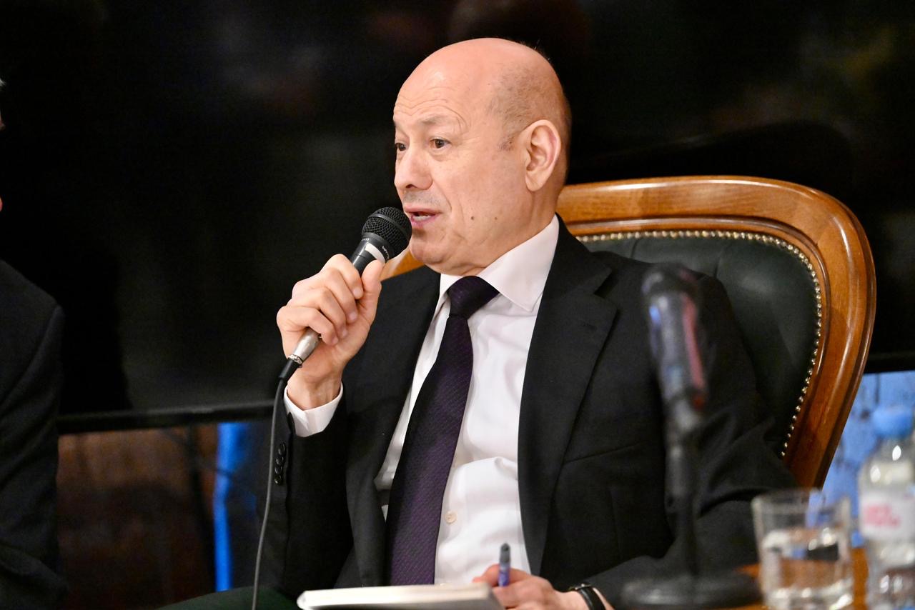 الجلسة الحوارية لفخامة الرئيس في معهد الدراسات الشرقية بموسكو